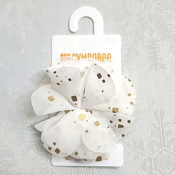 Mixed Lot of (6) Animal Print & Gold Hair Accessories including some Gymboree - Picture 9 of 10